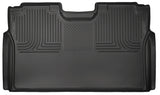 Husky Liners 15-23 Ford F-150 SuperCrew Cab WeatherBeater Black 2nd Seat Floor Liner