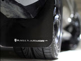 Rally Armor 02-07 Subaru WRX/STI/RS/2.5i (Wagons Req. Mod.) Black UR Mud Flap w/ White Logo