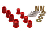 Energy Suspension 6/95-04 Toyota Pick Up 4W (Exc T-100/Tundra) Red Front Control Arm Bushing Set
