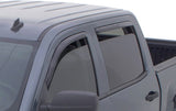 AVS 15-18 Chevy Silverado 2500 Ext. Cab Ventvisor Front & Rear Window Deflectors 4pc - Smoke
