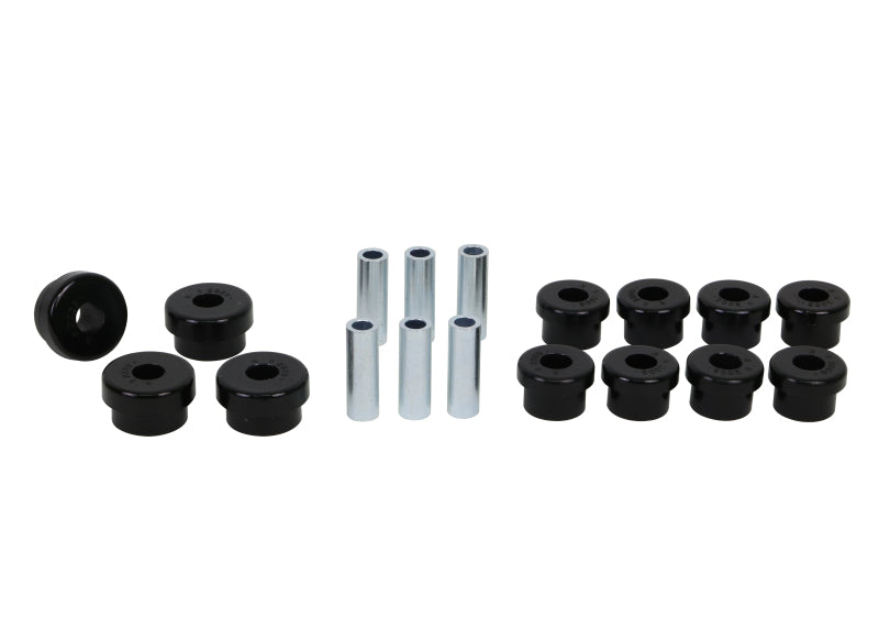 Whiteline 88-00 Honda Civic / 88-9/95 CRX Rear Control Arm - Lower Inner & Outer Bushing Kit