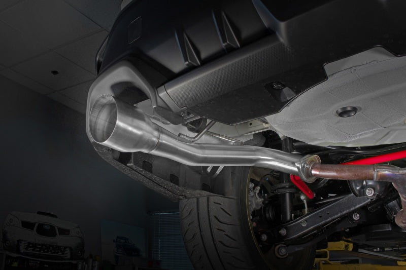 PERRIN 15-21 Subaru STI/15-25 WRX SS Dual Tip Axle Back Exhaust (Fits OE/AM Ctr Pipes)