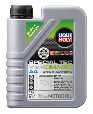 LIQUI MOLY 1L Special Tec AA Motor Oil SAE 0W20