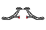BMR 10-14 Ford Mustang / Shelby GT500 Non-Adj. Lower A-Arms (Poly/Delrin) - Black Hammertone