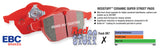 EBC 07-11 Acura CSX (Canada) 2.0 Type S Redstuff Front Brake Pads