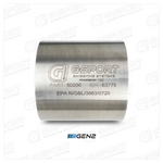 GESI G-Sport 400 CPSI GEN 2 EPA Compliant 4in x 4in High Output Substrate Only- 350-500HP