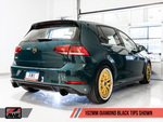 AWE Tuning Volkswagen GTI MK7.5 2.0T Track Edition Exhaust w/Diamond Black Tips 102mm