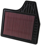K&N Replacement Filter 11.438in O/S Length x 11.375in O/S Width x 1in H for 13 Nissan Altima 2.5L