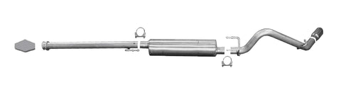 Gibson 05-13 Toyota Tacoma Base 4.0L 2.5in Cat-Back Single Exhaust - Aluminized