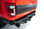 Addictive Desert Designs 2022+ Ford Raptor Stealth Fighter R Bumper w/ 2 Cube Lights - Hammer Black